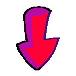 A red arrow pointing down.